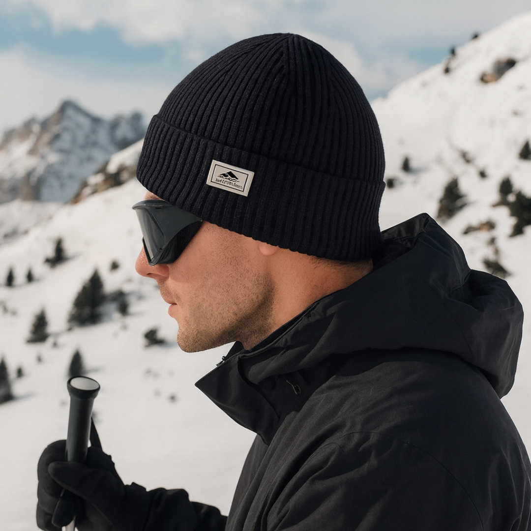 2-in-1 Mütze mit Vollgesichtsschutz – FrostGuard Duo