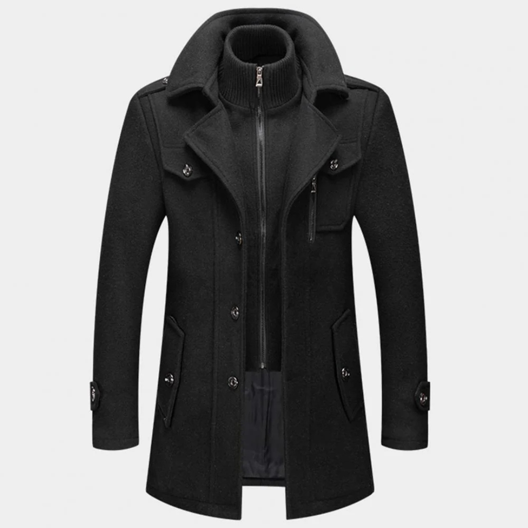 Winterjacke Herren mit Stehkragen & Eleganter Passform – NordSpur München Coat