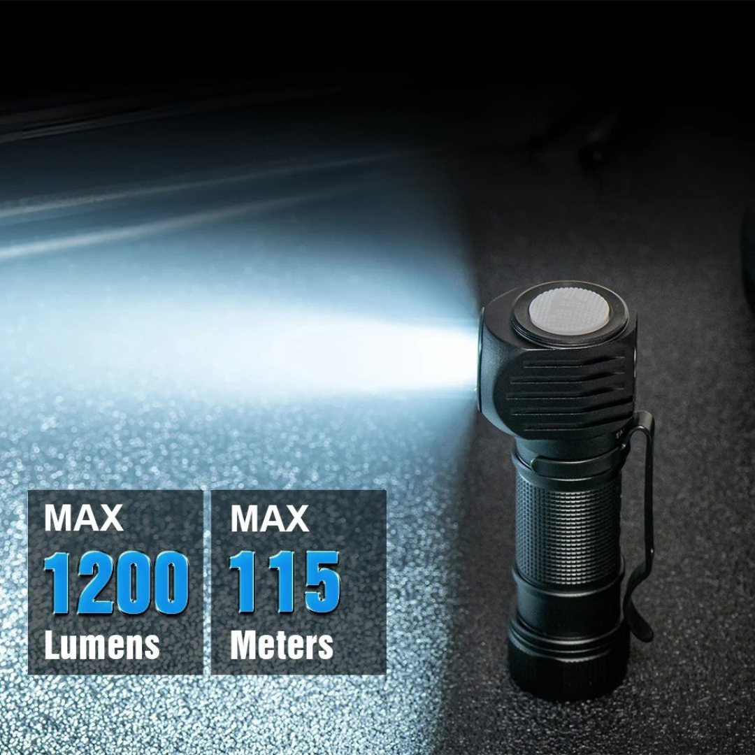 | LuminovaHead Wiederaufladbare LED-Stirnlampe