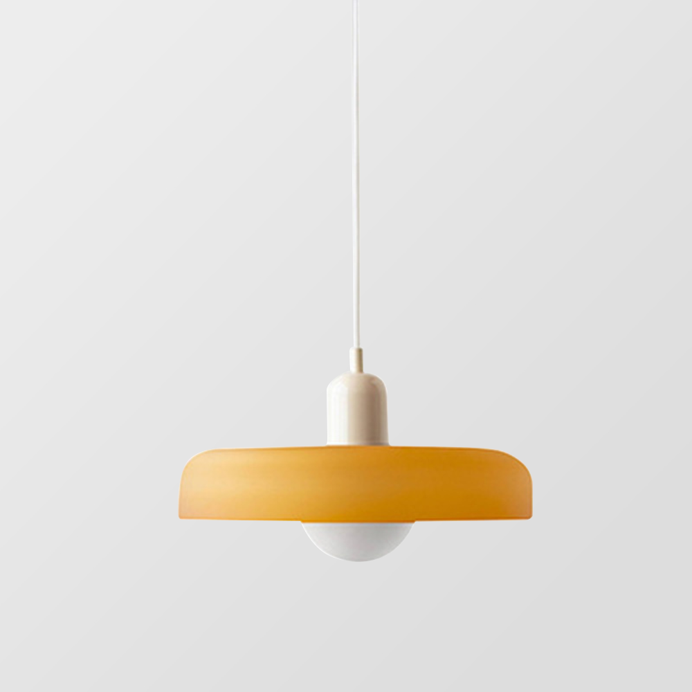Rebolet | Bauhaus-Pendelleuchte aus farbigem Glas