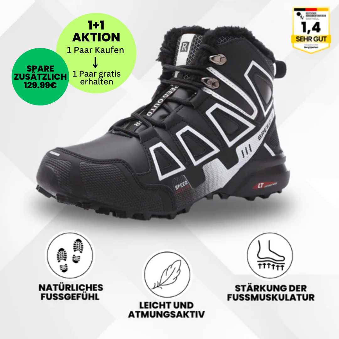 Rebolet | OrthoTrekking Pro - ergonomische schmerzlindernde Trekking u.-Wanderschuhe - Sonderaktion 1+1 Gratis