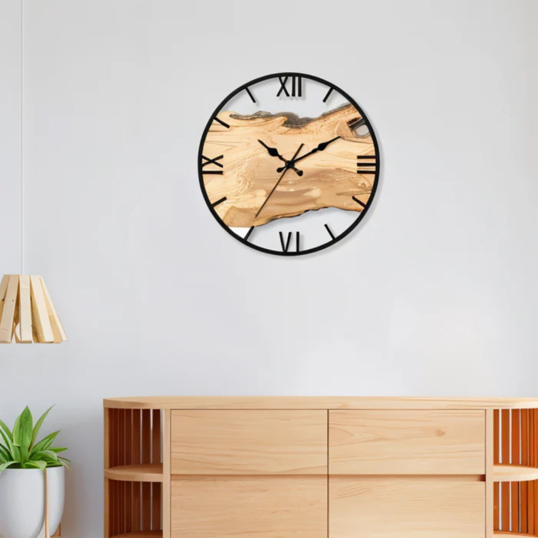 Rebolet| Moderne Wanduhr im minimalistischen Stil Hoopie