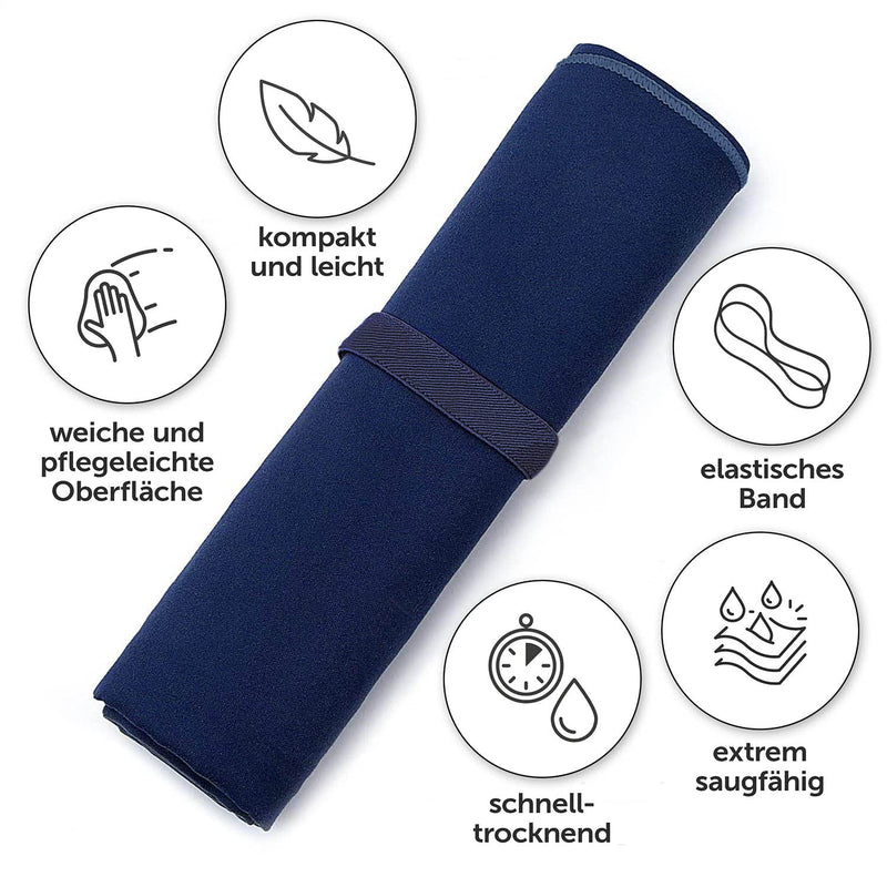 Blumtal Mikrofaser Handtuch – viele Farben & Größen, kompakte Mikrofaser Handtücher, Ultra leicht und schnelltrocknend, Sporthandtuch, Reisehandtuch, Strandhandtuch, Mikrofaser Badetuch