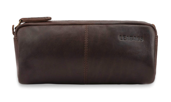 LEABAGS Athens - Cow Dark Brown Hunter, M