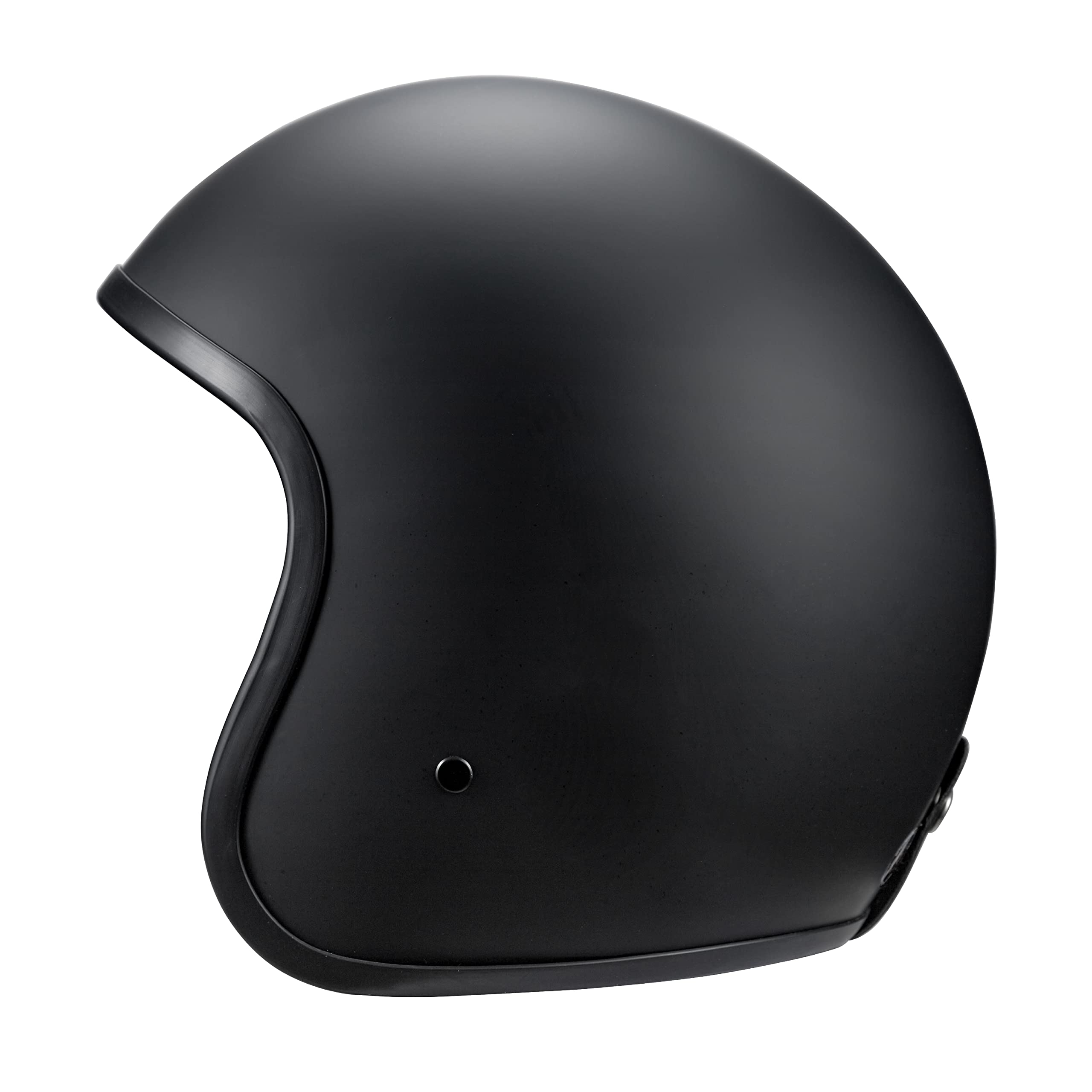 Westt Vintage Jethelm Retro Motorradhelm Herren Damen Rolle Helm, Moped Helm, Mofa Helm Vespa Helm Motorrad Pilotenhelm Halbschalenhelm Chopper Helm mit ECE DOT Zertifizierung, schwarz,XL (61-62 cm)