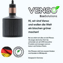 Venso EcoSolutions VEGA E27 Lampenschirm Weiß, Lampenschirm Metall, Venso Pflanzenlampe, E27 Pflanzenlampe, Lampenschirm E27, Tageslichtlampe für Pflanzen, Pflanzenlicht, LED Zimmerpflanze