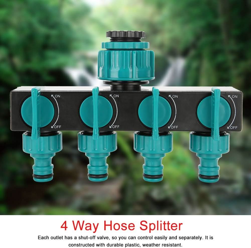 Rebolet | Weg Garten-Schlauchverteiler - Verstellbarer Wasserhahn-Adapter