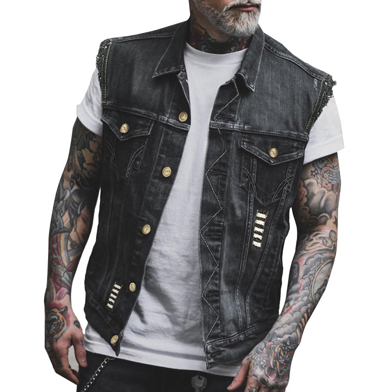 Rebolet | Stylische Denim Weste für Herren