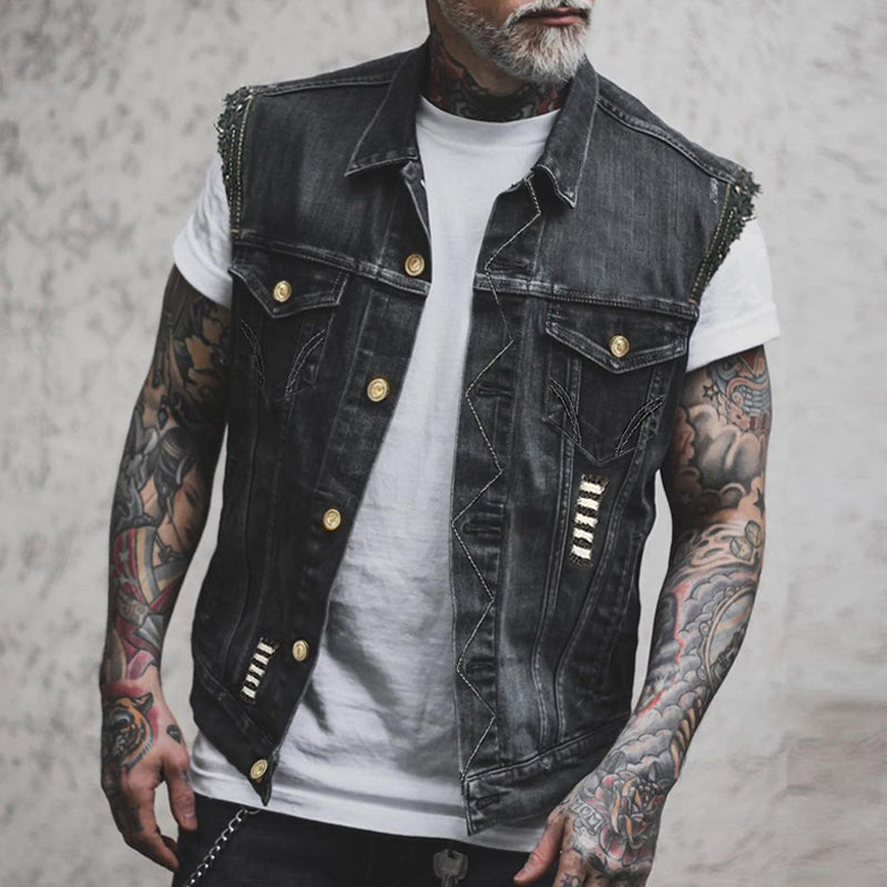 Rebolet | Stylische Denim Weste für Herren