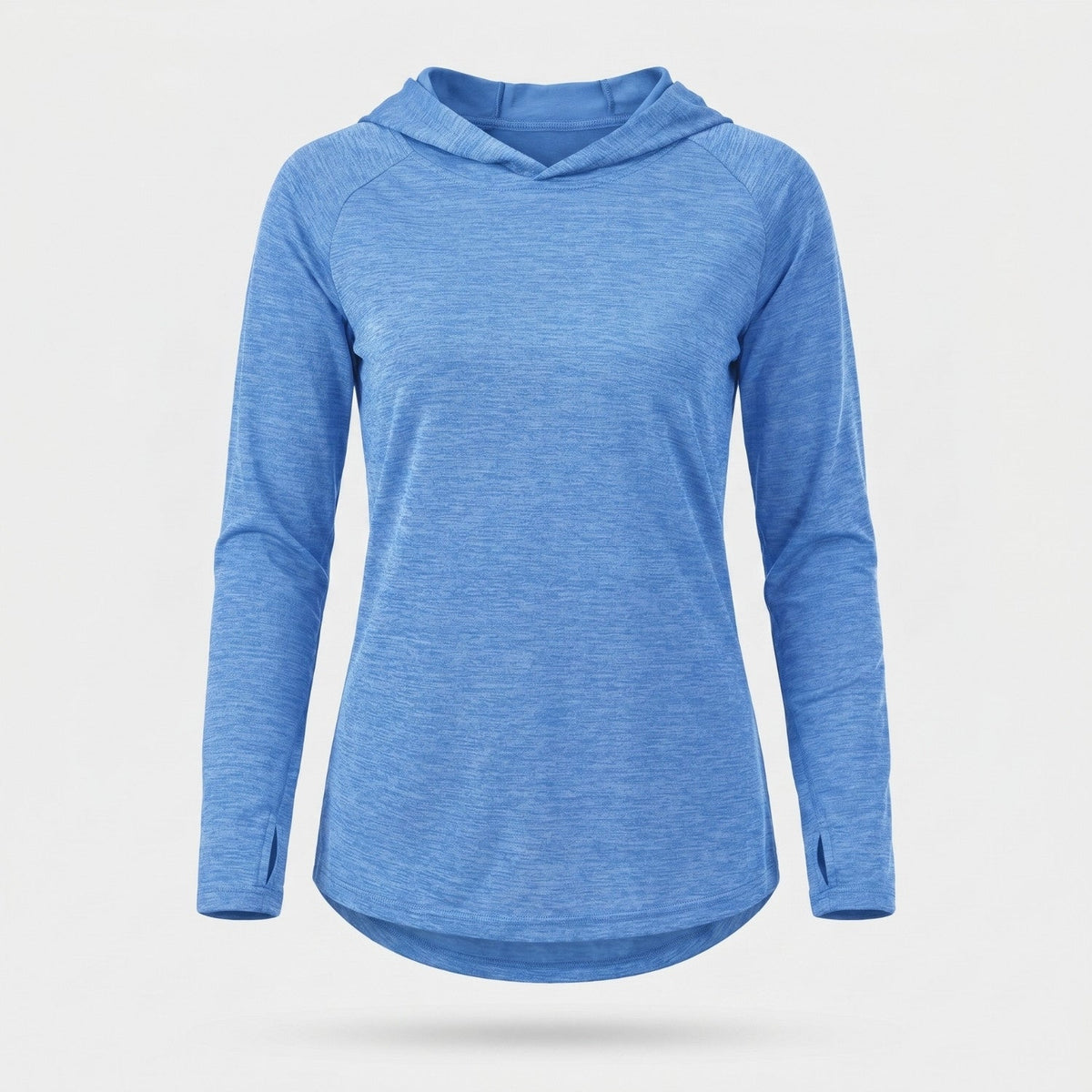 Damen Sonnenhoodie mittelschwer – UPF 50+ UV-Schutzoberteil mit Kapuze