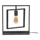 Rubjerg Design Tischleuchte Turn Square 1 Leuchte charcoal