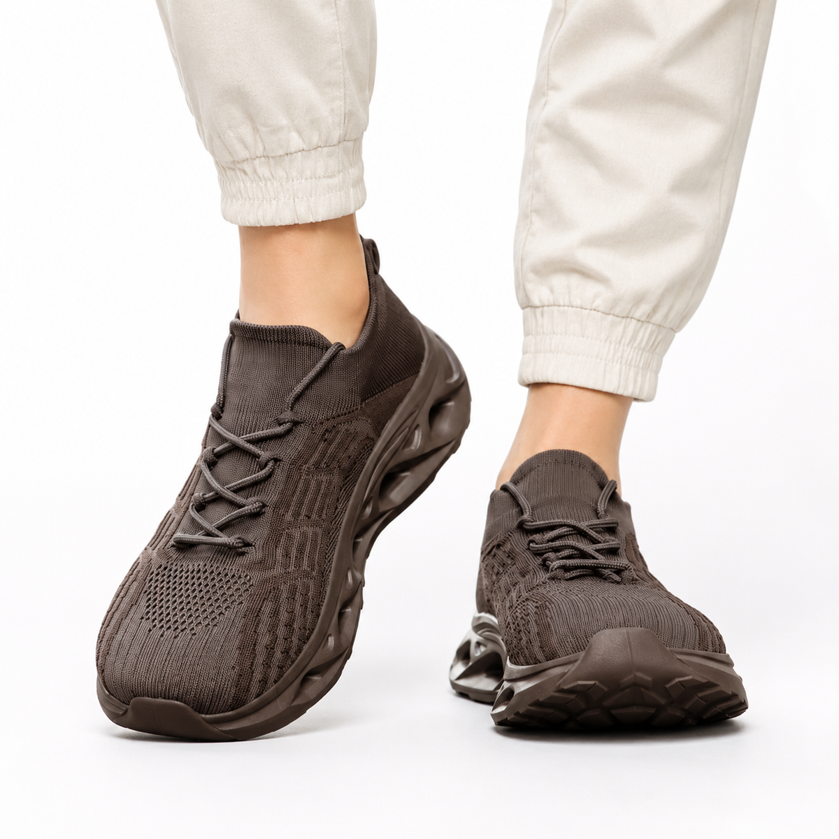 Komfort-Walking-Sneaker mit breiter Zehenbox – Premium-Variante