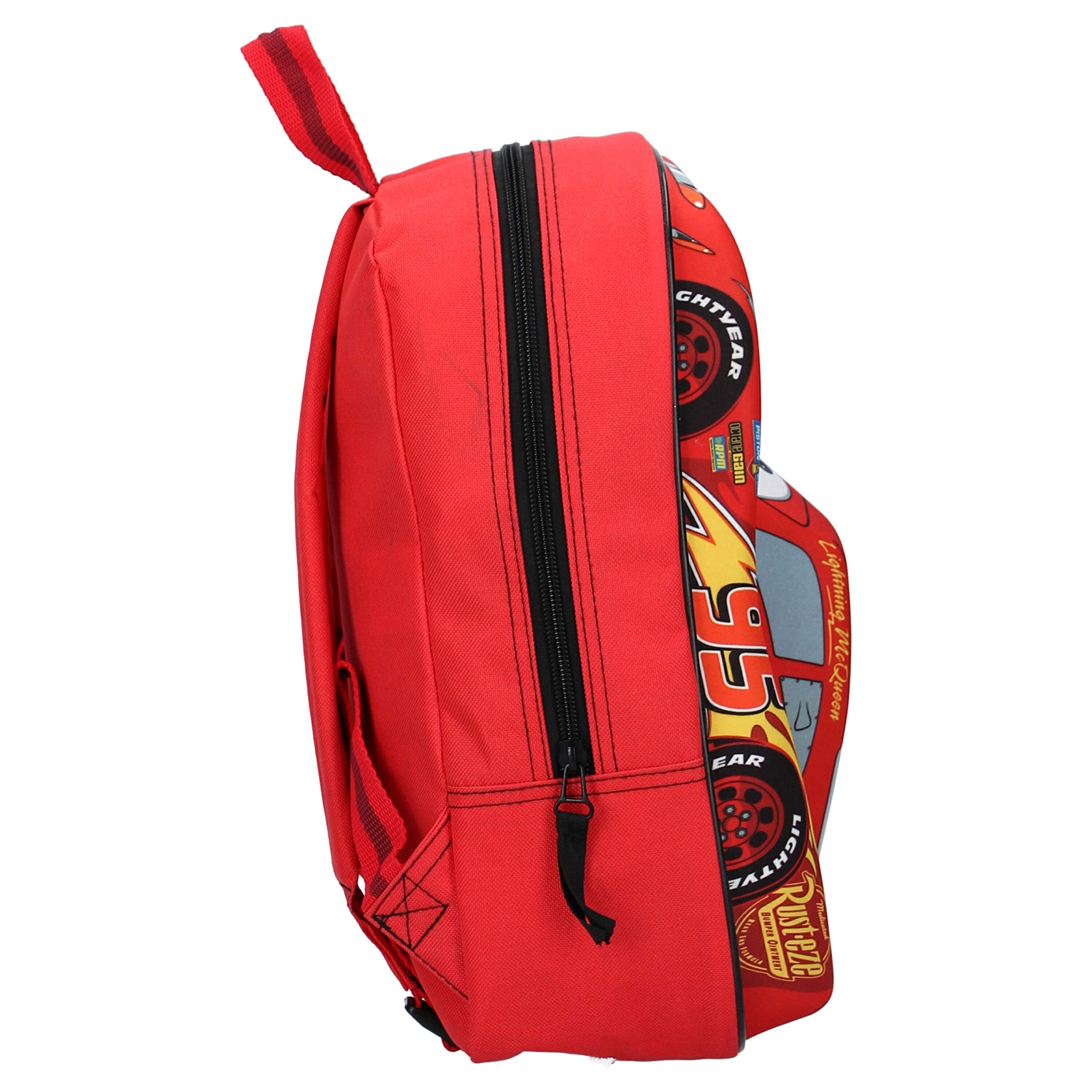 Disney 760–8462 1 x Cars – Lightning McQueen 'Piston Cup Champion' 3D-Effekt Auto 31 cm Rucksack