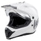 Westt Motocross Helm Fullface MTB Motorradhelm Integralhelm Crosshelm Helm Motorrad MTB Enduro Quad Helm Motorrad mit Doppelvisier Sonnenblende Herren Damen ECE DOT Zertifiziert, weiß, S (53-54 cm)