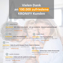 KRONIFY großer Premium Kulturbeutel zum Aufhängen mit Spiegel Kosmetiktasche für Männer & Frauen I Geräumiger Kulturtasche Herren & Damen mit Haken I Beauty Case Damen I Waschtasche I Rosa