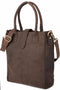 LEABAGS Whyalla Handtasche aus echtem Büffel-Leder im Vintage Look - Muskat