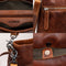 LEABAGS Toronto Umhängetasche I Echtes Leder I Handtasche für Damen I Schultertasche I 30x9x24 cm I Shopper Light Brick