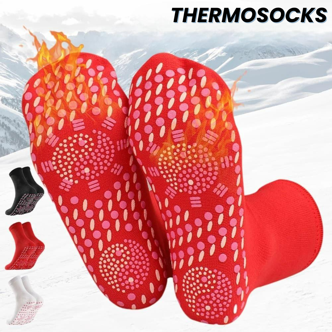 Rebolet | 4er Set Thermosocks - Selbsterwärmende Thermosocken - Einheitsgröße