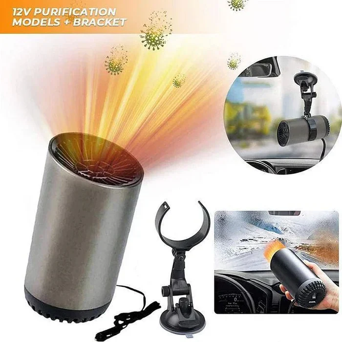 Rebolet | Schnelles Heizbecherform Auto Warmluftgebläse - Schnelles Heizen & Kühlen Einstellbar 360 Grad drehbar Plug and Use für Auto, SUV, Wohnmobil und Lastwagen