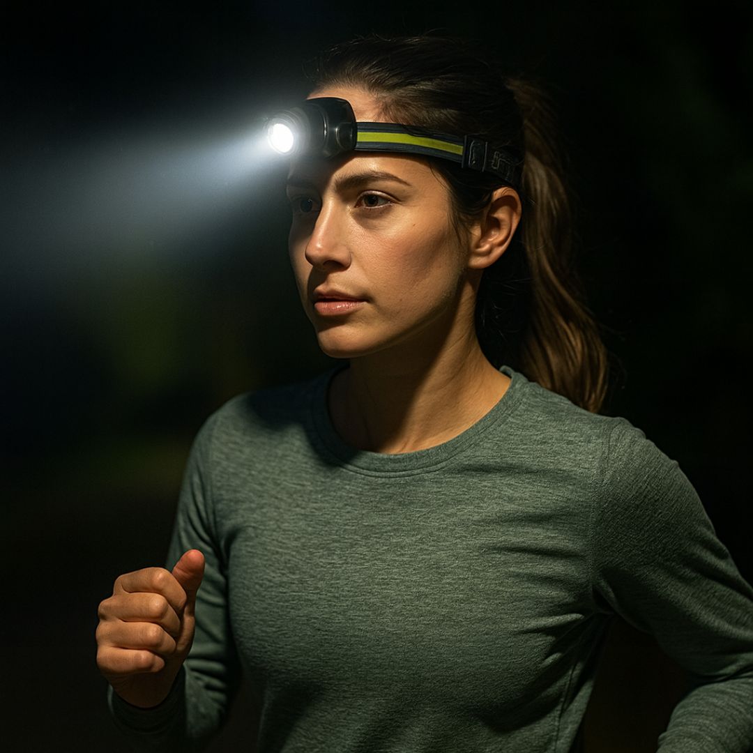 Rebolet | Profi Stirnlampe 1000 Lumen inkl. Rotlichtmodi