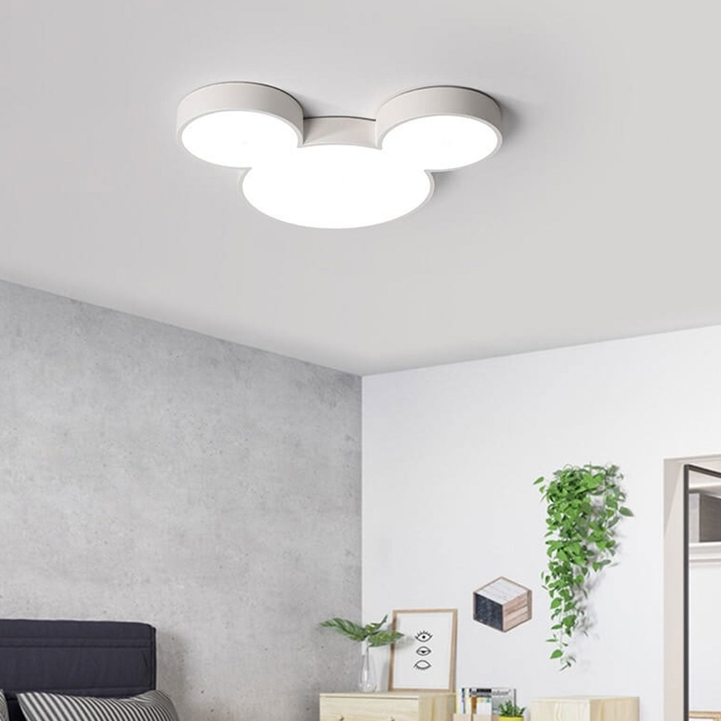 Rebolet| Cartoon LED Deckenleuchte | Schlankes Kinder Design