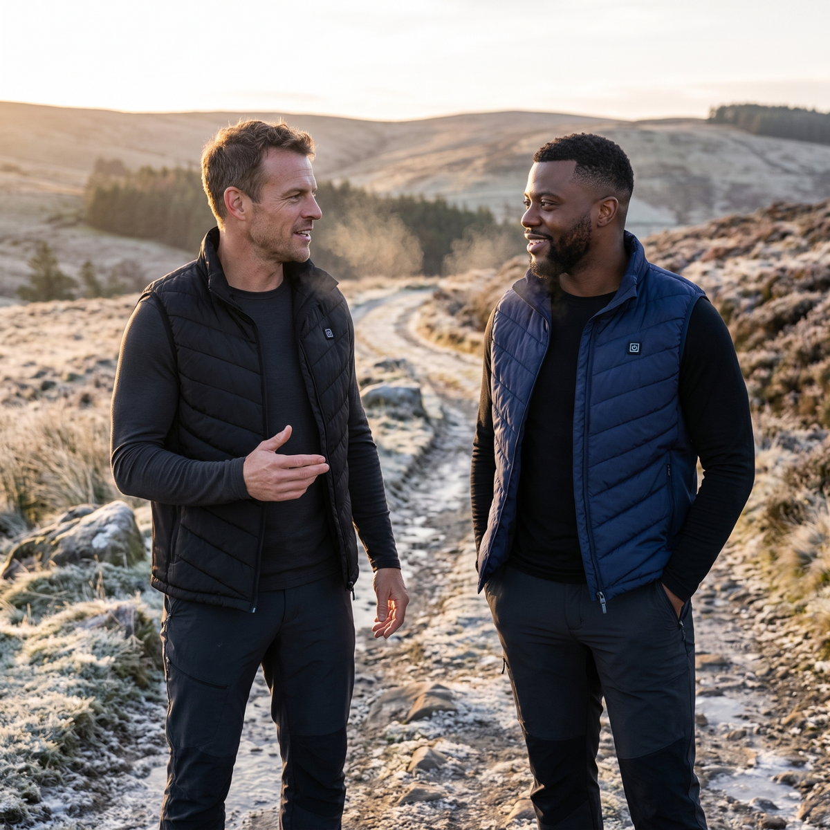 Heizweste USB-betrieben – Bodywarmer mit vier Heizzonen zum Wandern