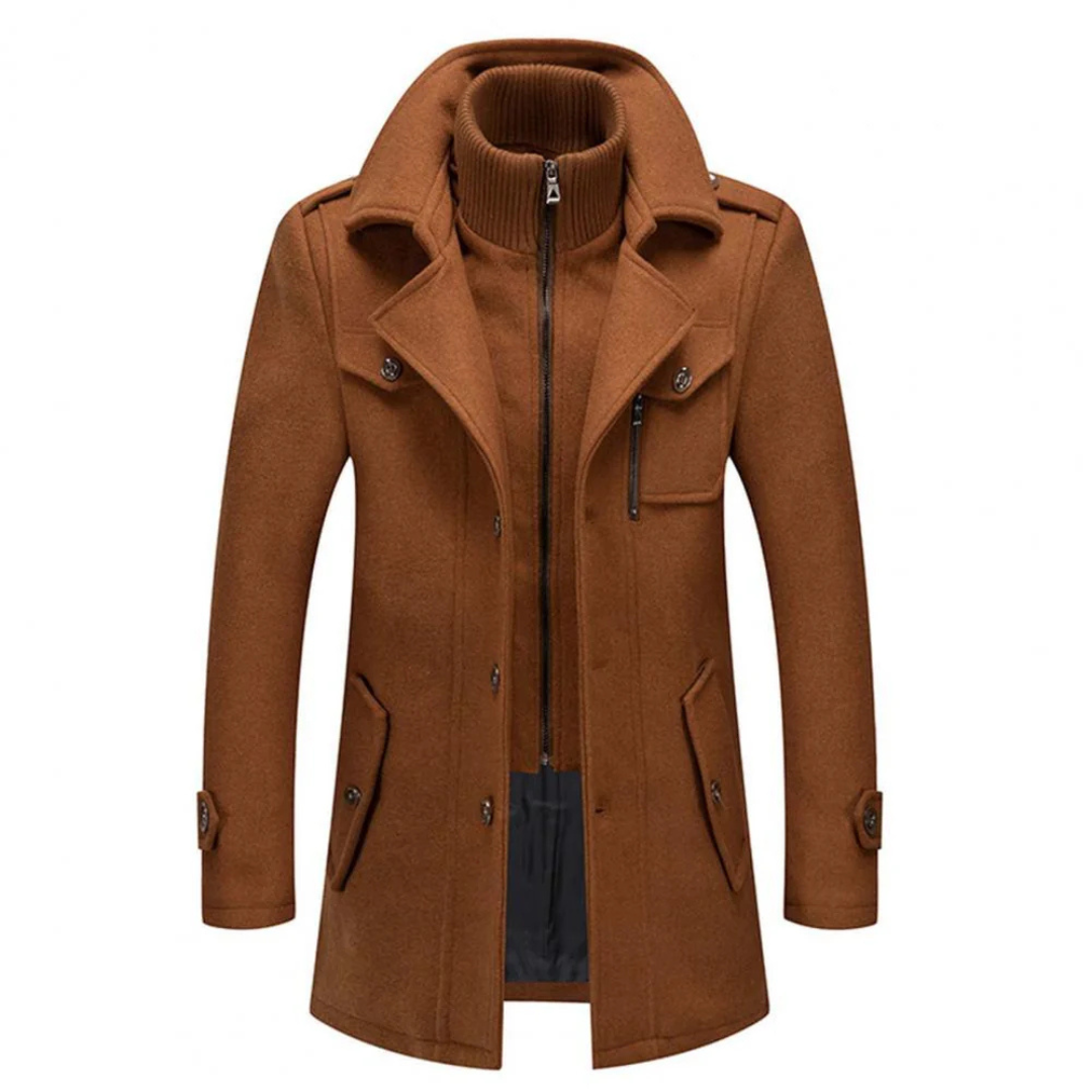 Winterjacke Herren mit Stehkragen & Eleganter Passform – NordSpur München Coat