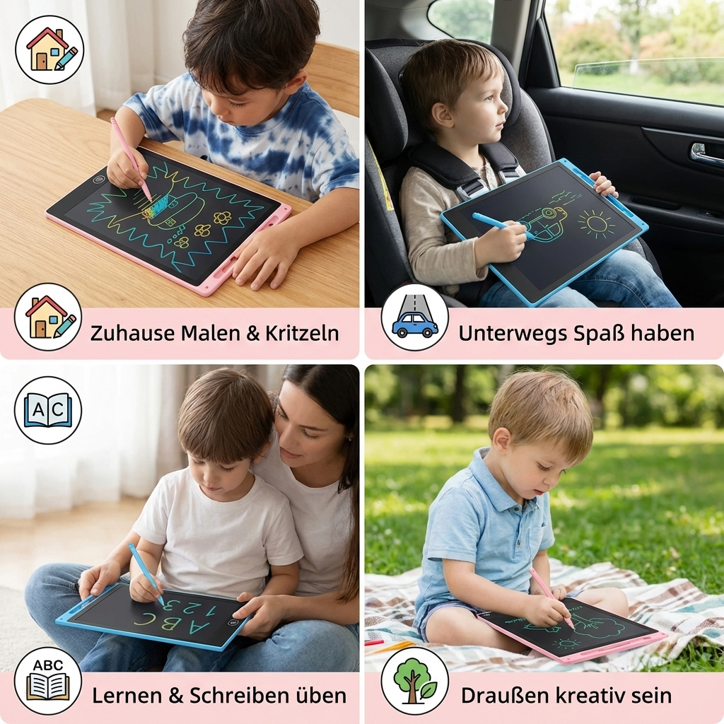 Rebolet | Magisches Kinder Zeichenbrett Lernspiel