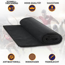 Alphaskin® Premium Fitness Handtuch Set | Mikrofaser Handtücher mit praktischer Tasche für Sport, Fitnessstudio und Reisen | saugfähig | schnelltrocknend | antibakteriell | ultra leicht | 50cm x 100cm (grau)