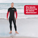 T´SUITS Neoprenanzug Herren [3mm, Lang, Protector-R] | Tauchen, Schwimmen, Surfen, Kiten, Wasserski, Rafting - Jetzt Größe Wählen(L)