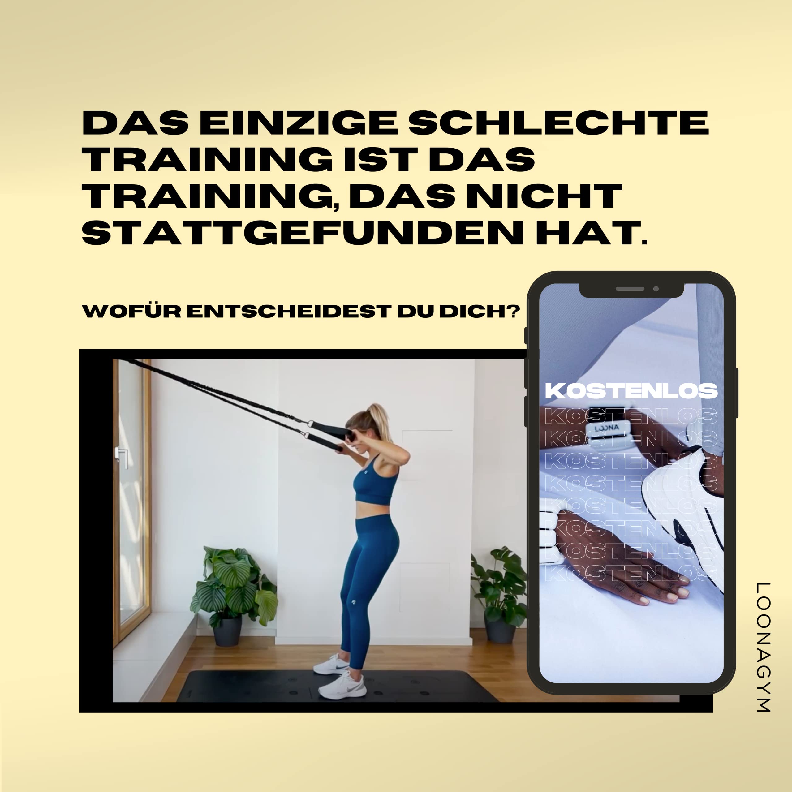 Loona Gym – Pull Handles – Die optimale Ergänzung für Widerstandsbänder Gym geeignet für Anfänger und Profis - Fitness-Zuggriffe, Workout-Pull-Griffe, Ziehgriffe für Fitness Zuggriff-Sets, Training Fitness-Handgriffe