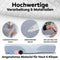 Schlafimpuls Ergonomisches Kopfkissen Nackenstützkissen | Orthopädisches Kopfkissen & Nackenkissen [Memory Foam] Seitenschläfer - mit extra Bezug - Farbe wählbar (Grau)