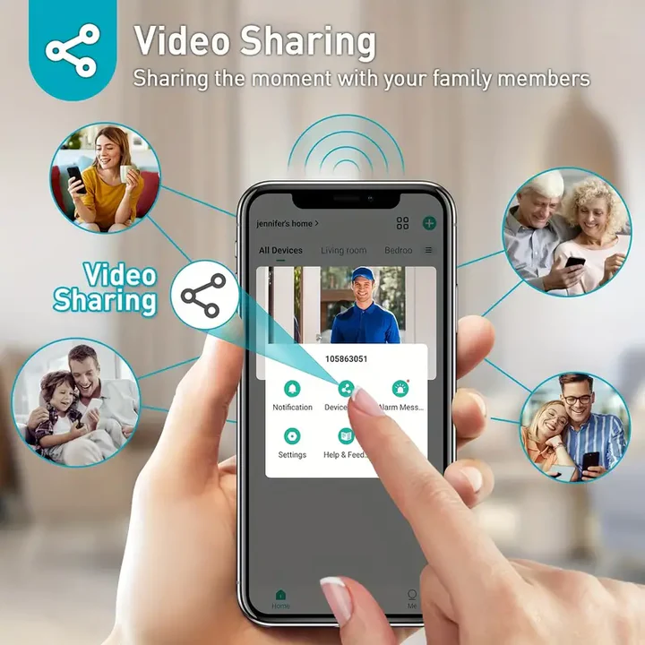 Rebolet | Kabellose Wi-Fi Video Türglocke