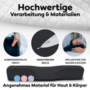 Schlafimpuls Ergonomisches Kopfkissen Nackenstützkissen | Orthopädisches Kopfkissen & Nackenkissen [Memory Foam] Seitenschläfer - mit extra Bezug - Farbe wählbar (Schwarz)