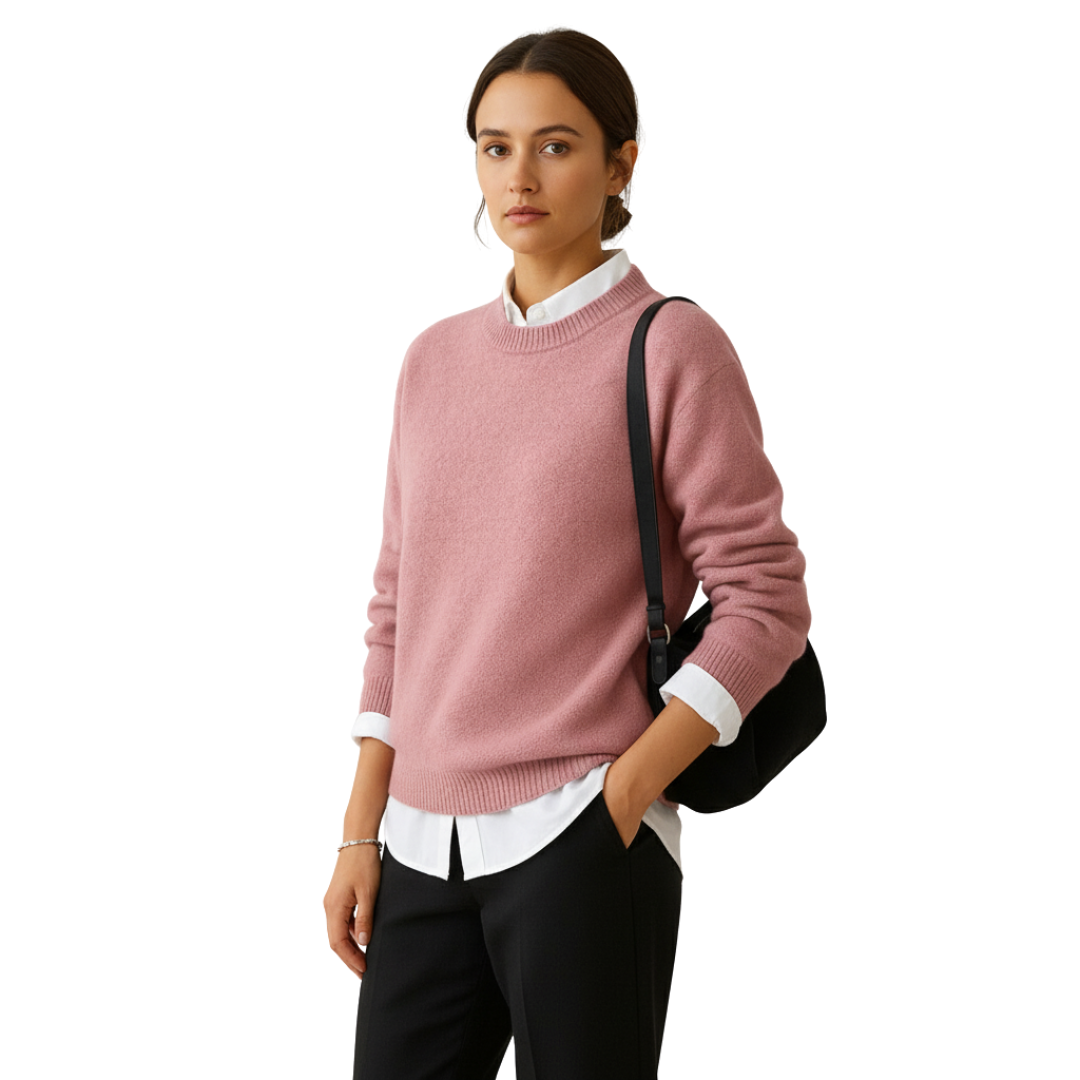 Raven Weicher Strickpullover