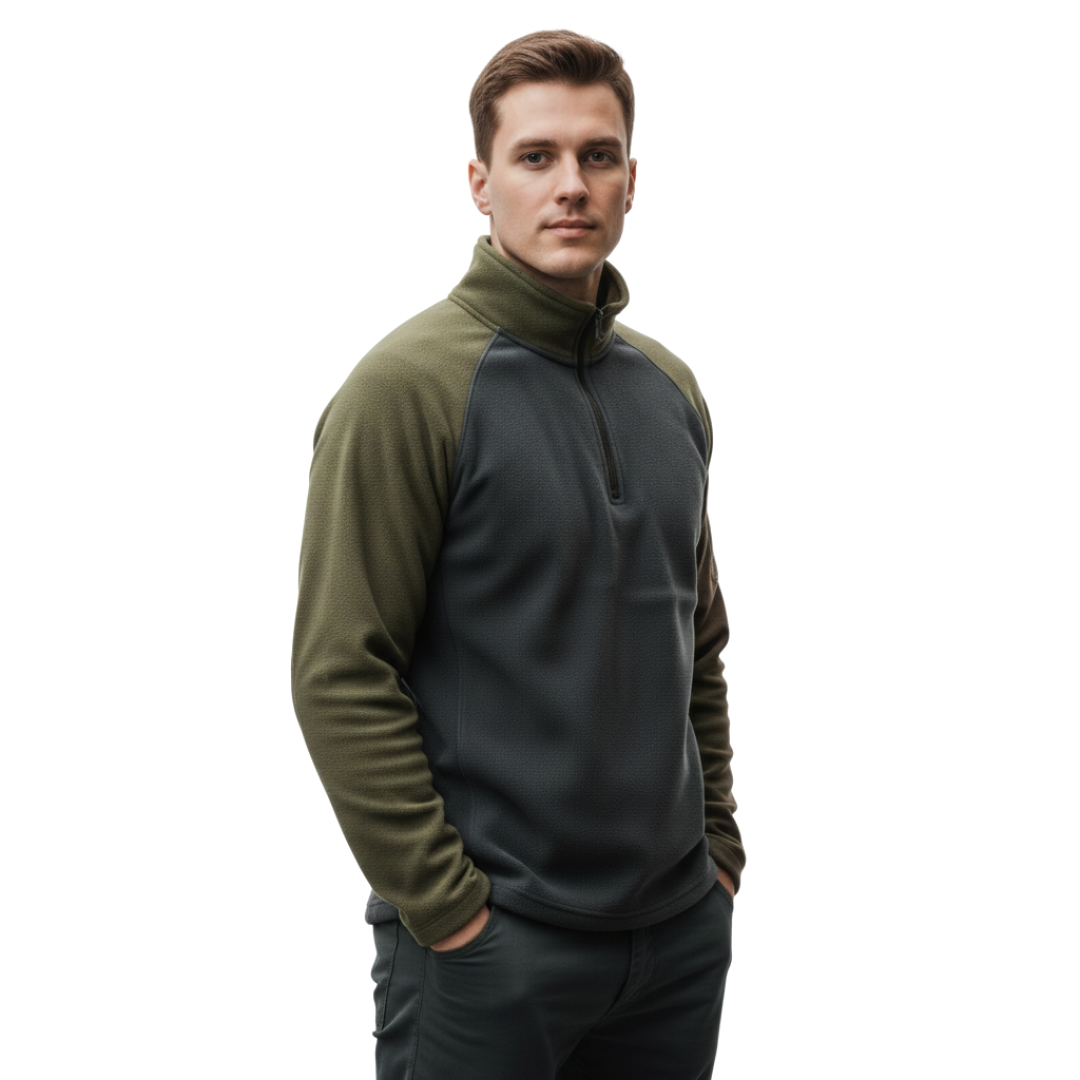 DualTherm Fleece mit Half-Zip