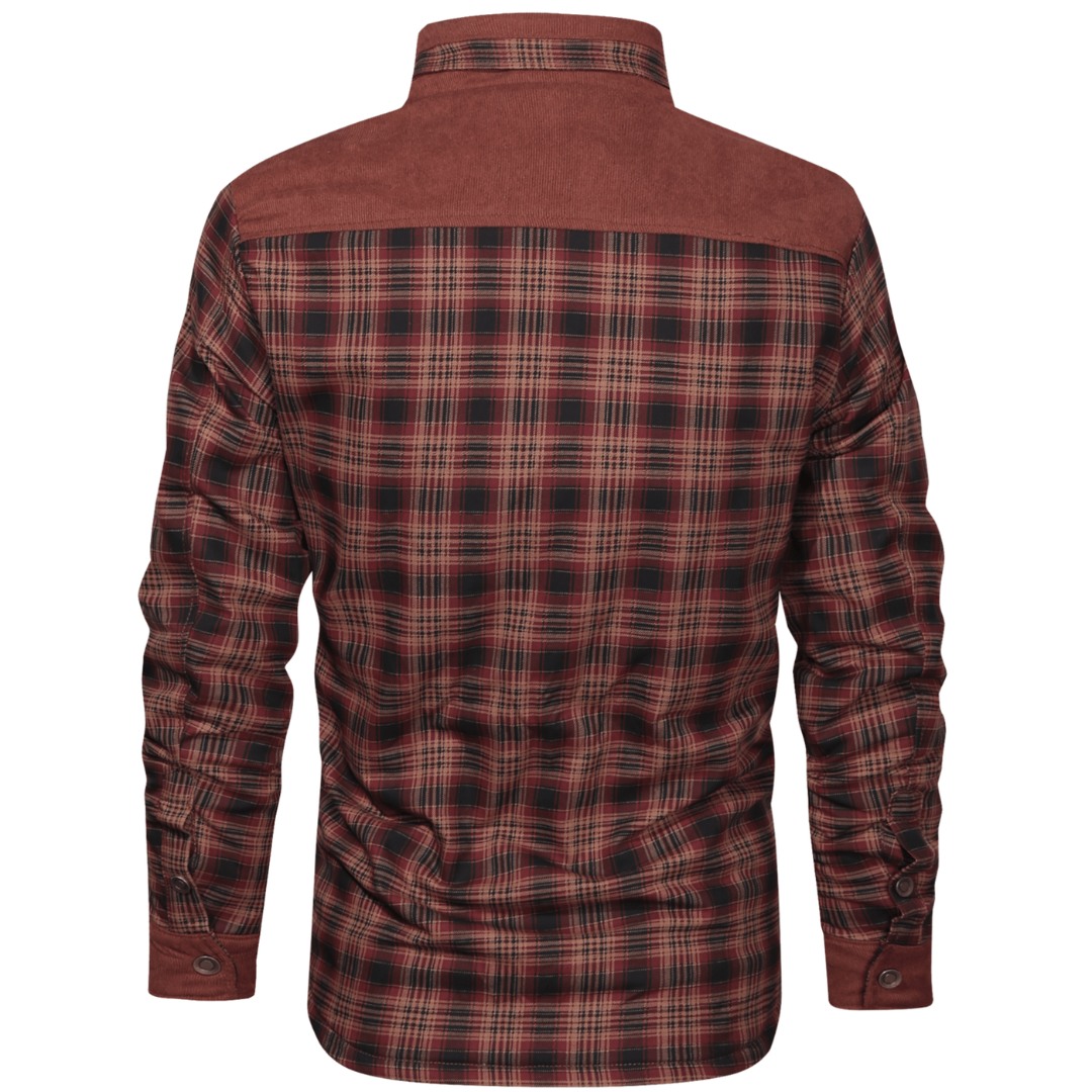 Flanelljacke Herren gefüttert & kariert – NordHaven Lumber Coat