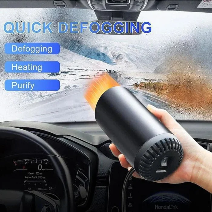 Rebolet | Schnelles Heizbecherform Auto Warmluftgebläse - Schnelles Heizen & Kühlen Einstellbar 360 Grad drehbar Plug and Use für Auto, SUV, Wohnmobil und Lastwagen