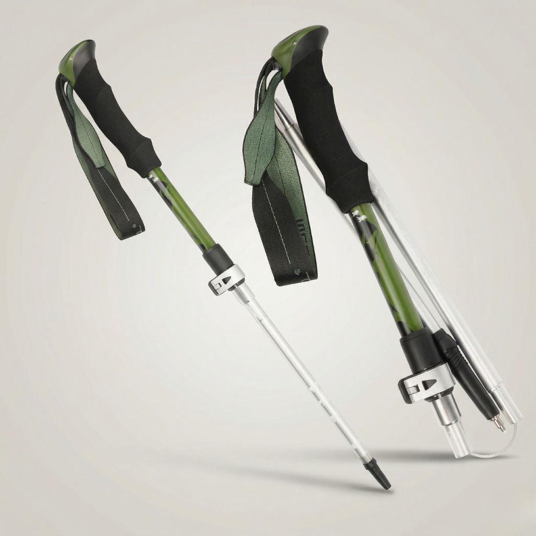 | Faltbare Nordic-Walking-Stöcke für Stabilität