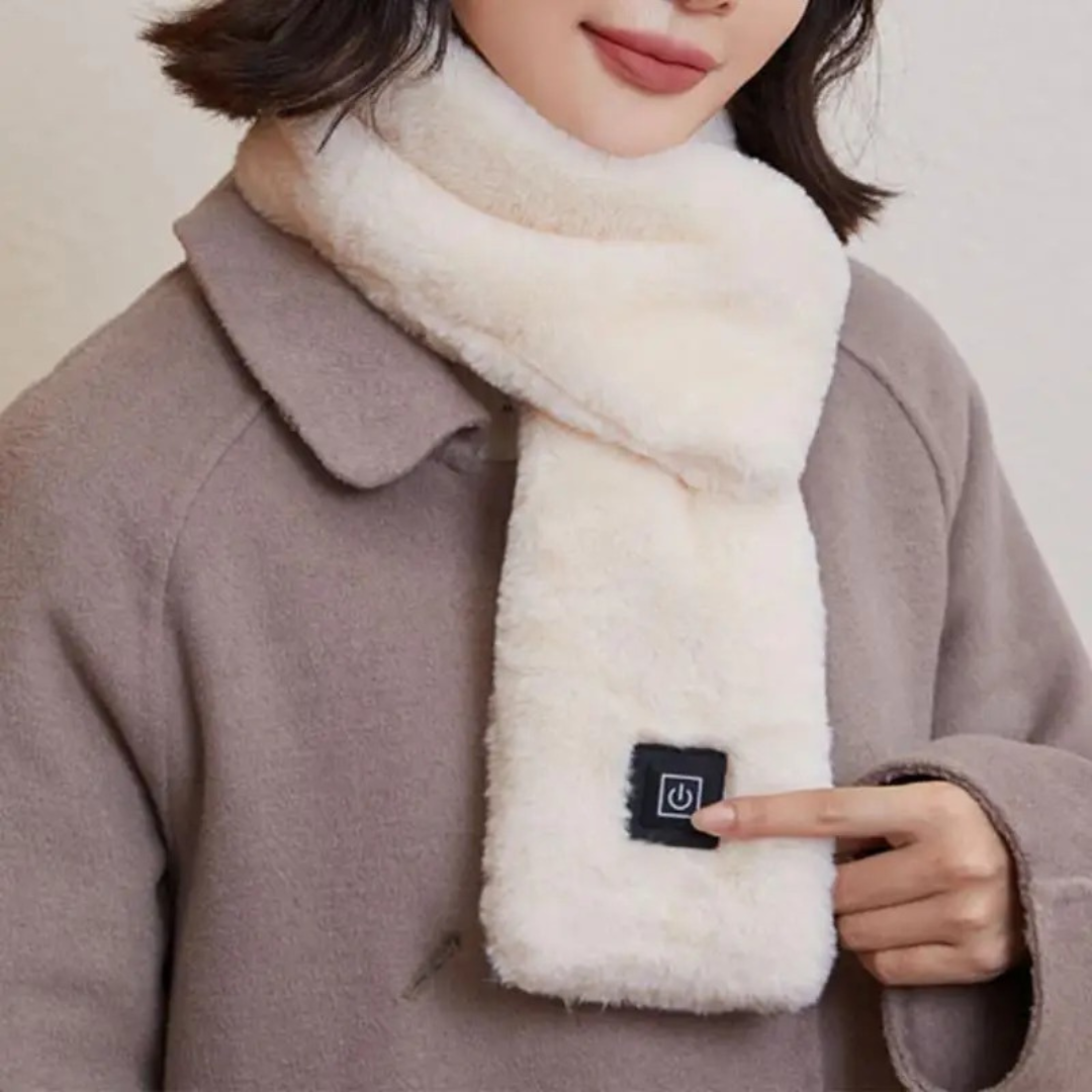 Nackenwärmer Heizschal mit 3 Temperaturstufen & USB-C – VelvetWarm Scarf