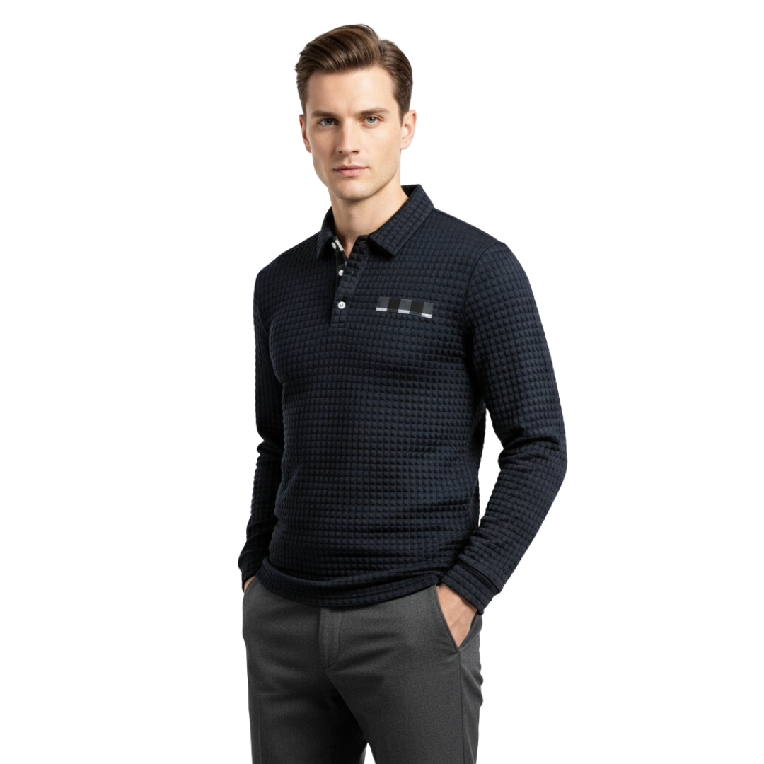 BlackWaffle Langarm-Pullover
