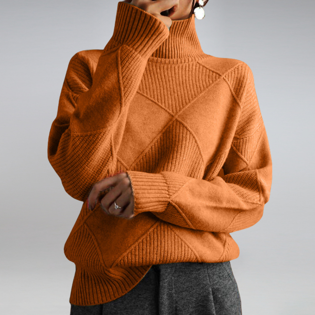 Rebolet | Kuscheliger Kaschmir Damen Rollkragenpullover