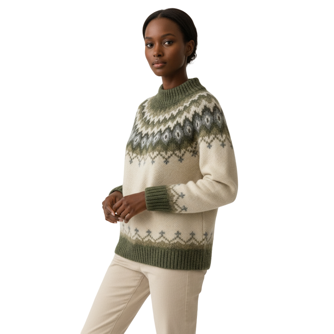 SnowfallHeritage Strickpullover