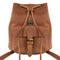 LEABAGS Leder Rucksack Damen & Herren I Echtleder Premium Daypack I Eleganter Backpack Frauen & Männer I Lederrucksack I Größe L I Vintage Cognac