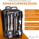 Vezato Feinmechaniker Schraubendreher Set - Mit magnetischer Kleinteilschale - Ideales Komplettset - 115 Teile Feinmechaniker Werkzeug Set - Mini Schraubenzieher Set