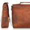 NAMA 'Charlie' Umhängetasche Echtes Leder M 13 Zoll Schultertasche Vintage Messenger Bag Aktentasche Business Tasche Lehrertasche Laptoptasche Naturleder Braun