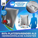 JM EXPERT LINE® Reißfestes Wasserbeutel-Set 30 Liter [10St.] I 20% mehr Volumen für sicheren Trinkwasser-Notvorrat I 100% Auslaufsicherer Wasserbehälter I BPA-freier Wassersack für den Notfall…