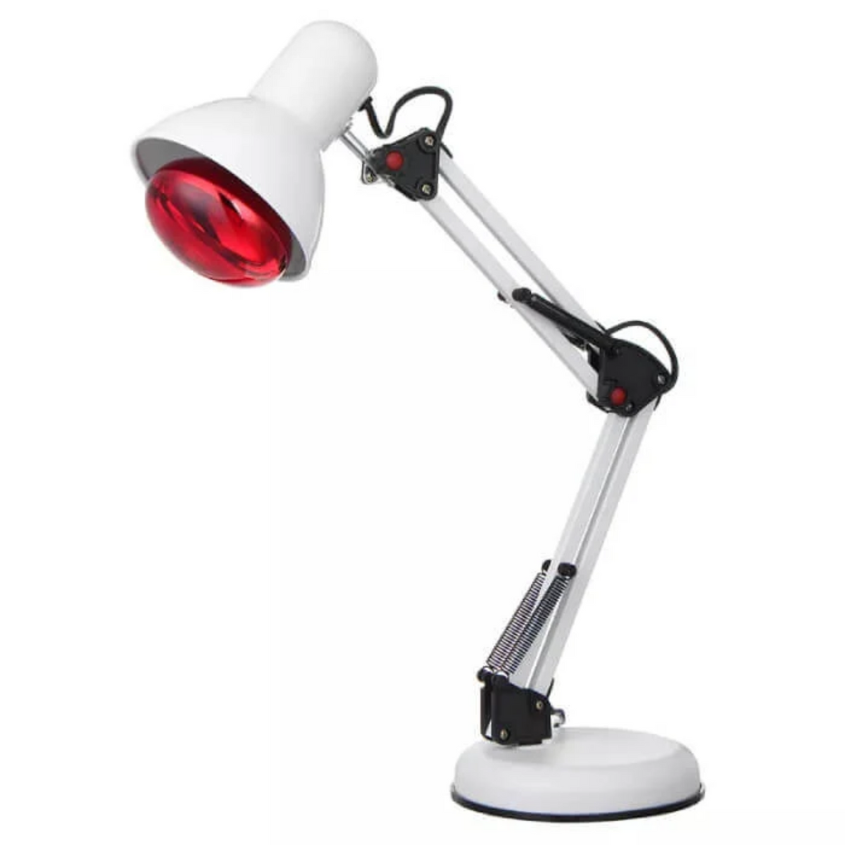 | Rote Lichttherapie Lampe für die Haut - Infrarot-Wärme mit Stativ