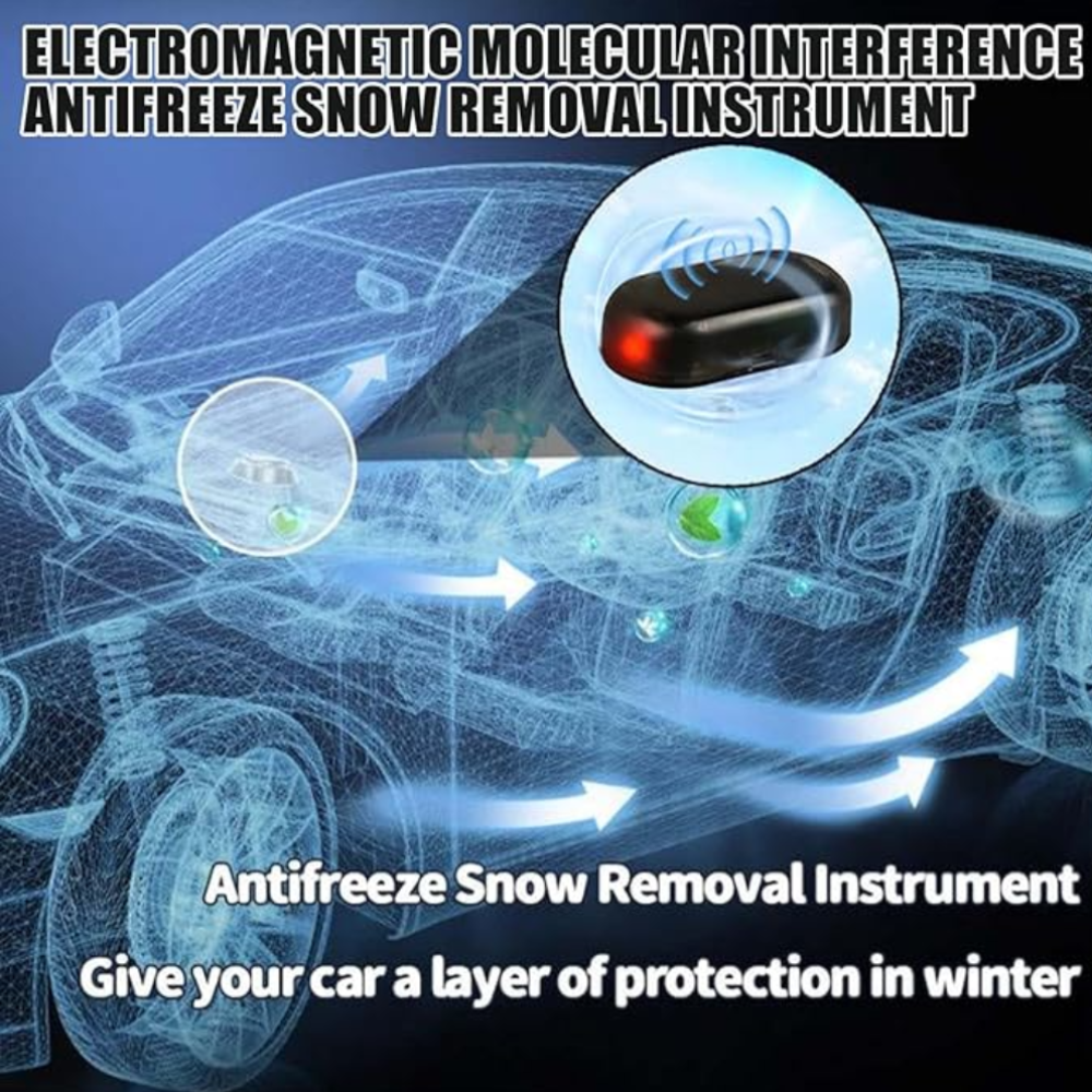 Rebolet | CarDefroster – Elektrischer Eisentferner für Autoscheiben – Kompakt