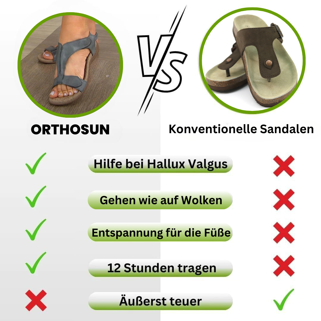 Rebolet | OrthoSun - ergonomische Schmerzlinderungs-Sandalen